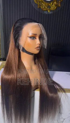 Gashin Mutum Na Gaba Kai Tsaye 30" Factory Wig