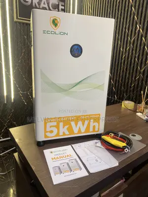 5kWh 25.6V Ecolion Solar Lithium Ion Phosphate Baturi