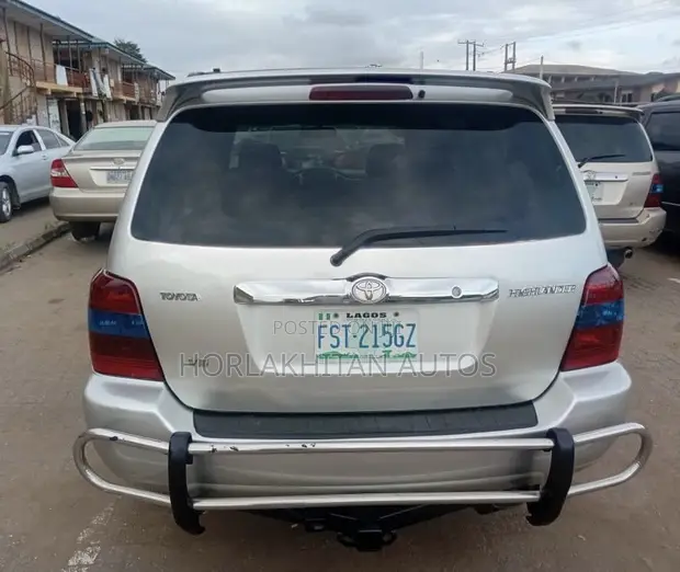 Toyota Highlander V6 2007 Silver - 1