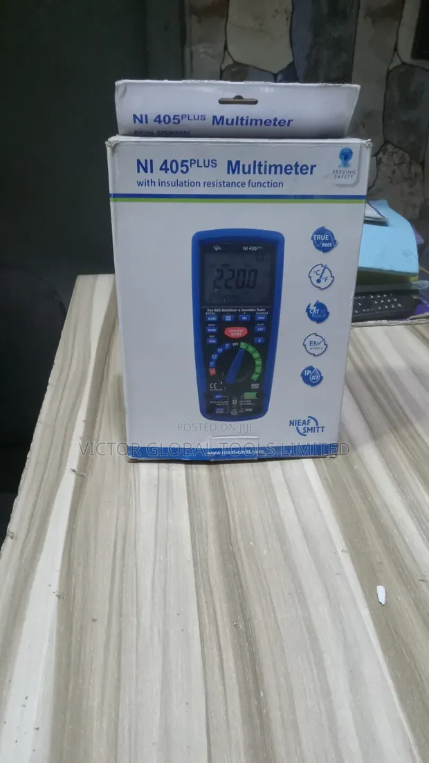 Nieff-Smitt NI 405PLUS Digital Multimeter & Insulation Tester - 1