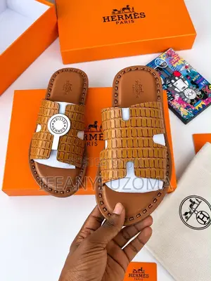 Hermes Paris Luxury Designer Slippers