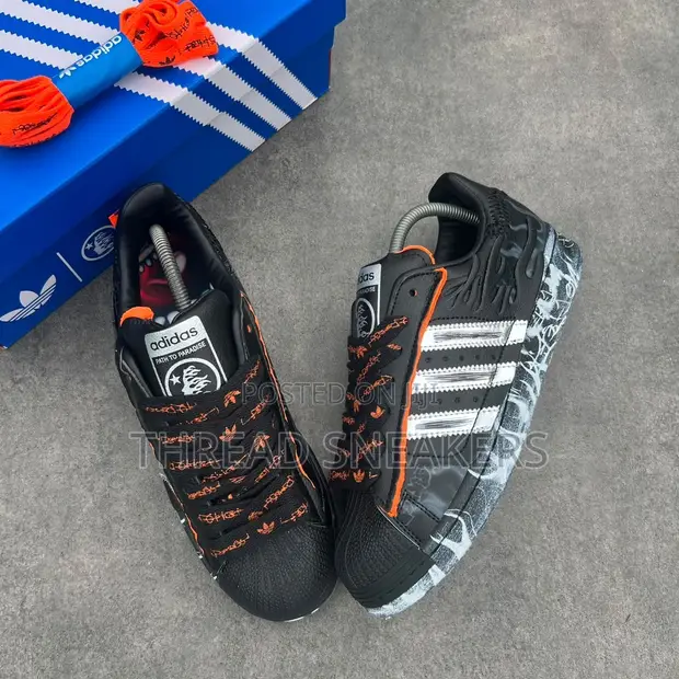 Adidas Superstar Hellstar White Flame - 1