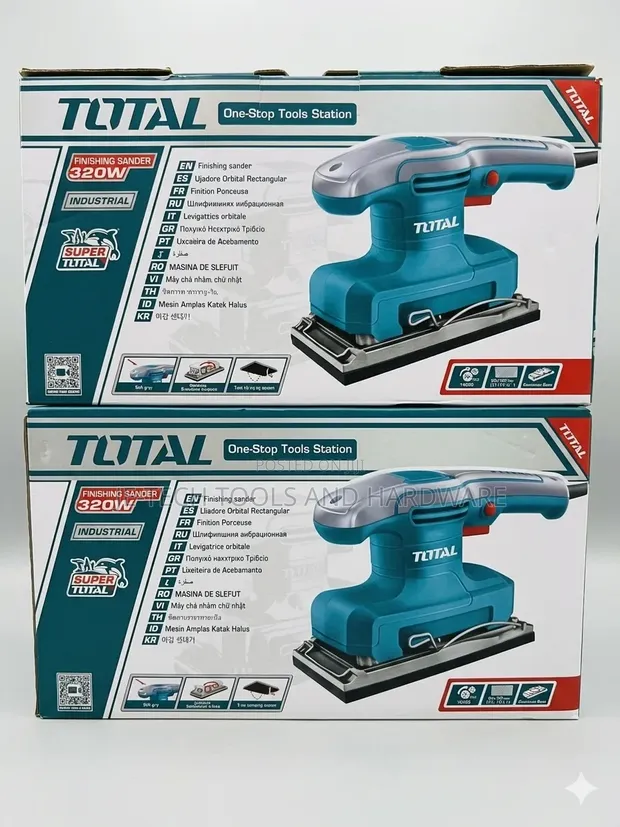 Total Finishing Sander 320W - 1