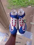 Nike Air Griffey Max 1 USA - Girman 40 - Fari/Shudi/Jaja - Ba'a Amfani Dashi Ba - 4