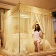 Royal Crown Luxe Lace Igiyar Zane Mai Kyau Tare da Tsayayyen Karfe - 3