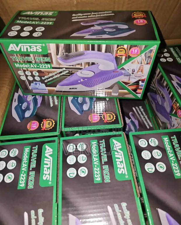 Avinas Travel Iron - Model AV-2239 - 1