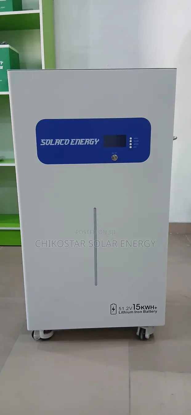 Solaco Energy 15kWh 51.2V 300Ah LiFePO4 Lithium Battery - 1