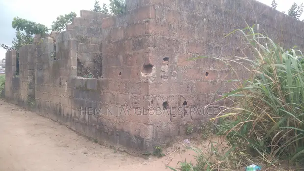 Over Half Plot Land with Uncompleted Mini Flats - 1