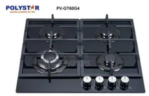 Polystar 4 Burner Cabinet Gas Cooker