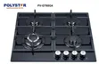 Polystar 4 Burner Cabinet Gas Cooker - 1