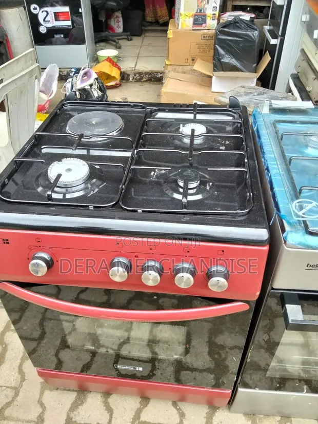 Scanfrost 3 Burner + 1 Electric Cooker - 1