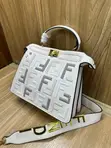 Fendi Multicolor Genuine Leather Handbag - 3