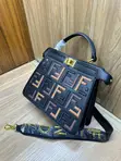 Fendi Multicolor Genuine Leather Handbag - 5