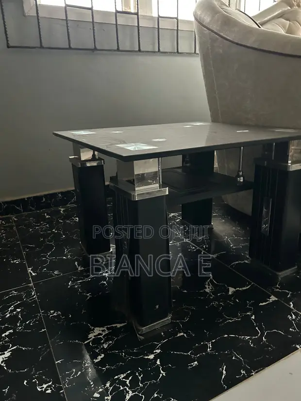 Tempered Glass Center Table - 1