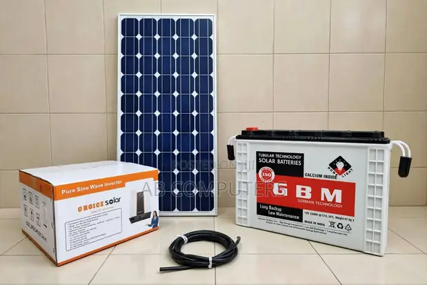 Complete Tubular Battery Solar System - 1.5KVA Hybrid Inverter - 1