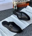 Luxury Men's Leather Half Shoes - 4