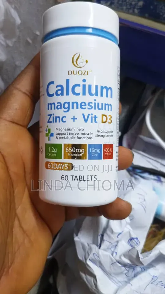 Douzi Calcium, Magnesium, Zinc & Vitamin D3 Supplement - 1