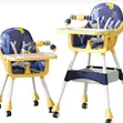 Portable Toddler High Chair with Tray - 1