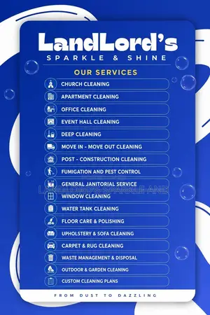 Apartment and Industrial Cleaning Services - Landlord's Sparkle & Shine