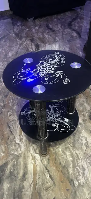 Mini Glass Corner Table - Used