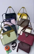 Bagco Matsakaiciyar Hannun Jaka - Baki Faux Leather - 2