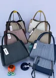 Bagco Matsakaiciyar Hannun Jaka - Baki Faux Leather - 5