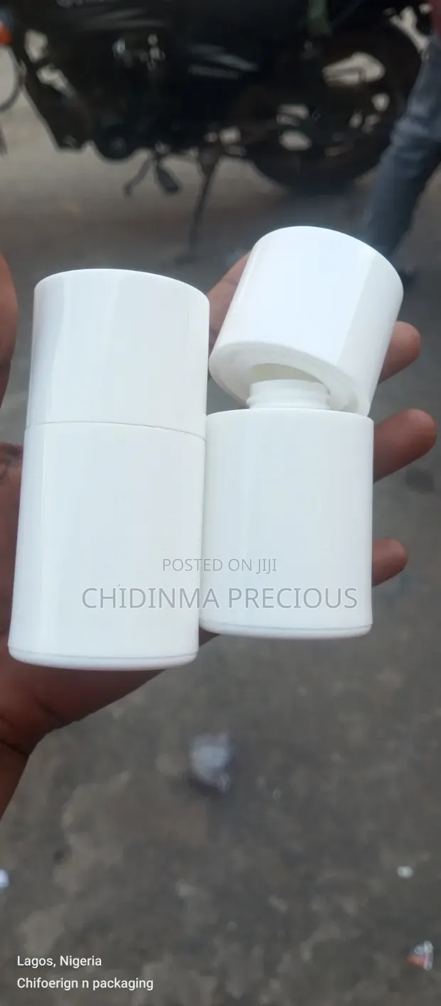 Empty Plastic Containers - Airless Pump - 1