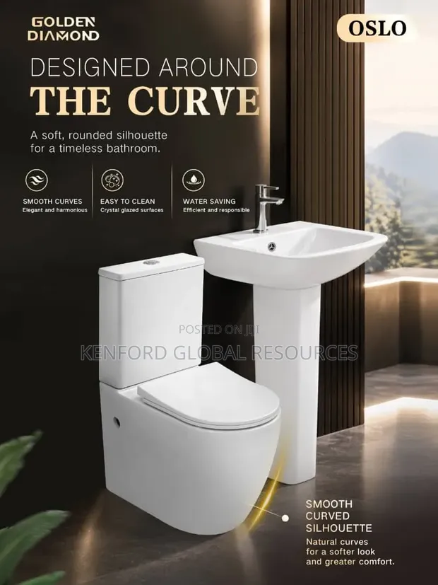 Executive Golden Diamond Water Closet - 1