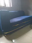 Kujerun Sofar Gida na Home Interiors Mai Launin Shuɗi Na Biyu - 1
