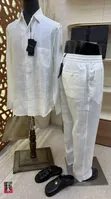 Dolce & Gabbana Pure Linen T-Shirt - Brand New - 1