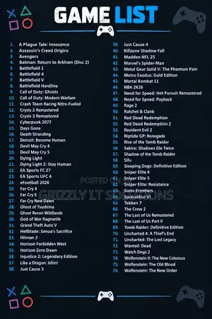 Sabis na Saka Wasannin PS4