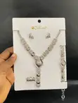 Quality Steel by Design Jewelry Set - Silver & Gold - 2