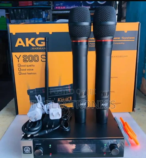 AKG Y200S Dual Wireless Microphone System - 1