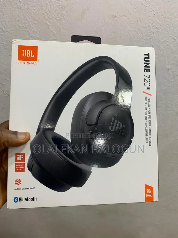 JBL Tune 720BT Wireless Over-Ear Headphones (UK Used) - 1