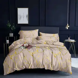 Quality 6x6 Duvet Bedspread with 4 Pillow Cases
