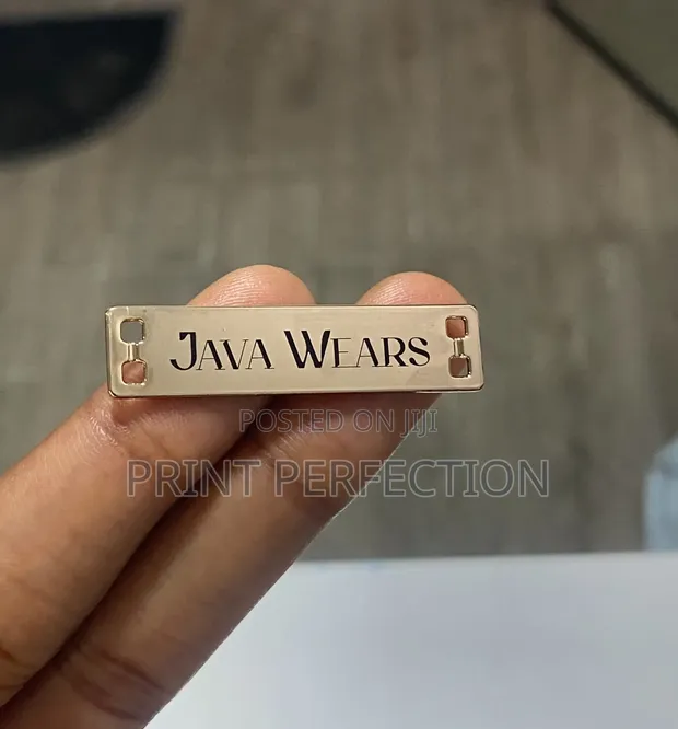Laser Printed Metal Tags - 1