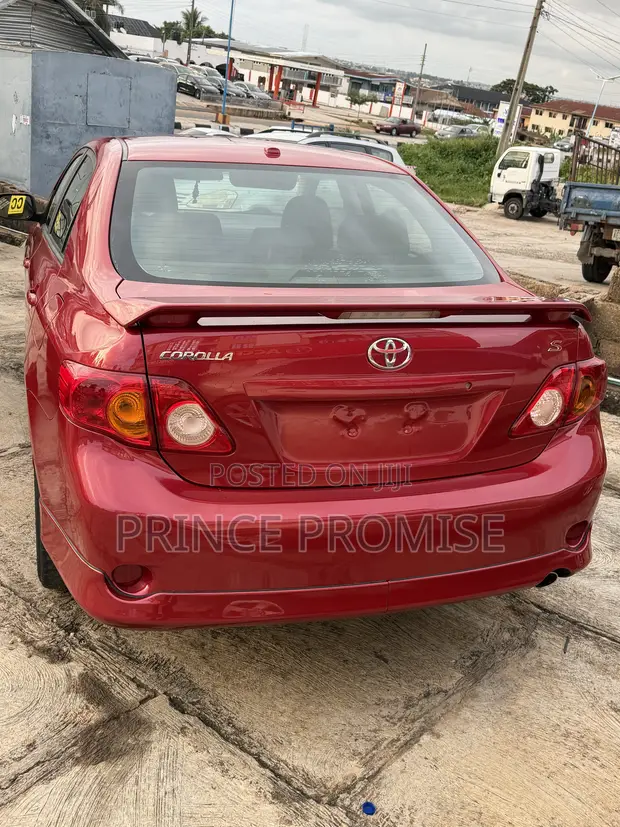2010 Toyota Corolla S 4dr Sedan Maroon - 1