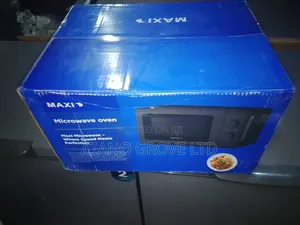 Maxi 20 Liter Black Manual Microwave