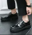 Luxury Double Monk Chunky Loafer - 2