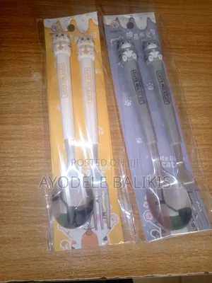 Kids Stainless Steel Cutlery Set - Yellow