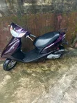 Honda Dio 2024 Purple Scooter - 4