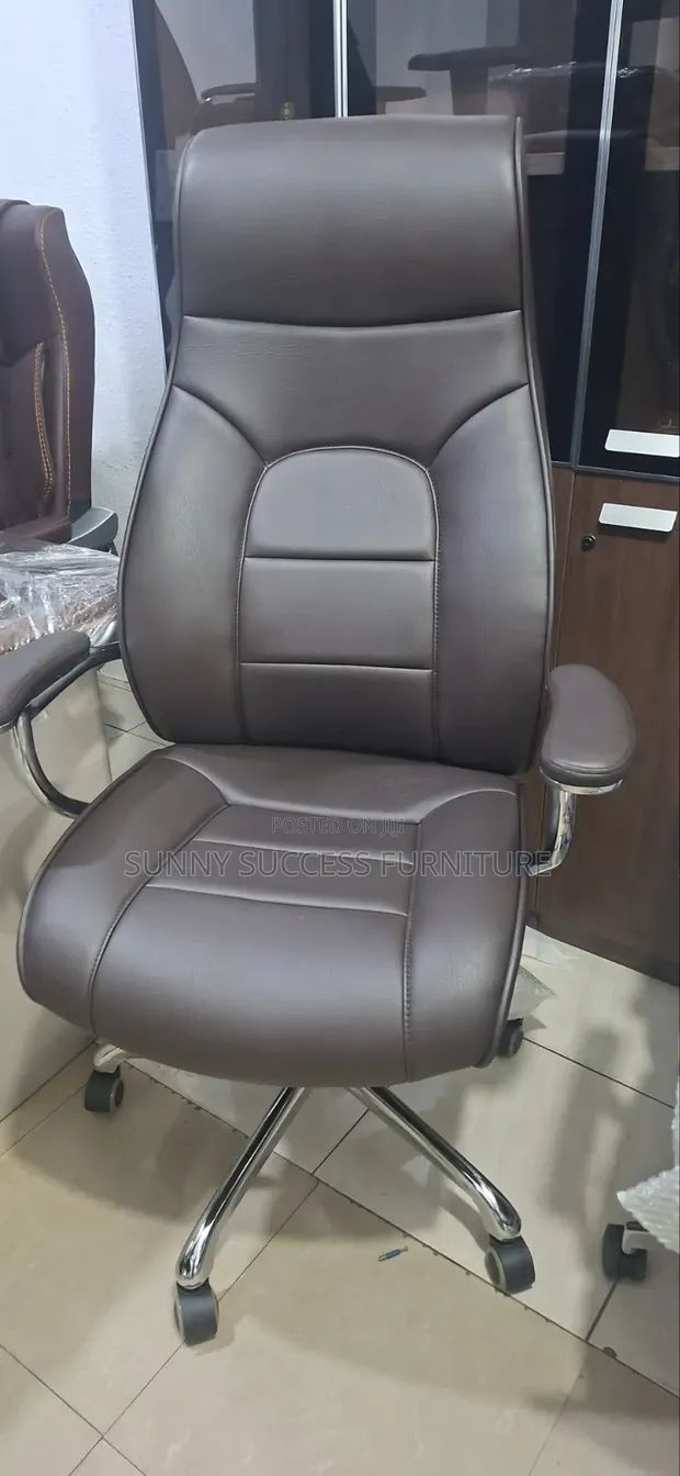 Executive Leather Office Chair - Brand New - 1