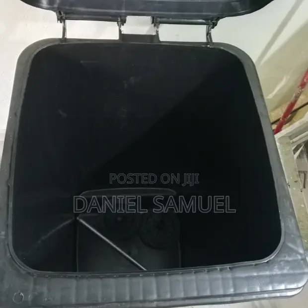 Brand New Plastic Waste Bin - Black - 1