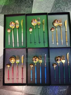 4 Piece Boxed Cutlery Set