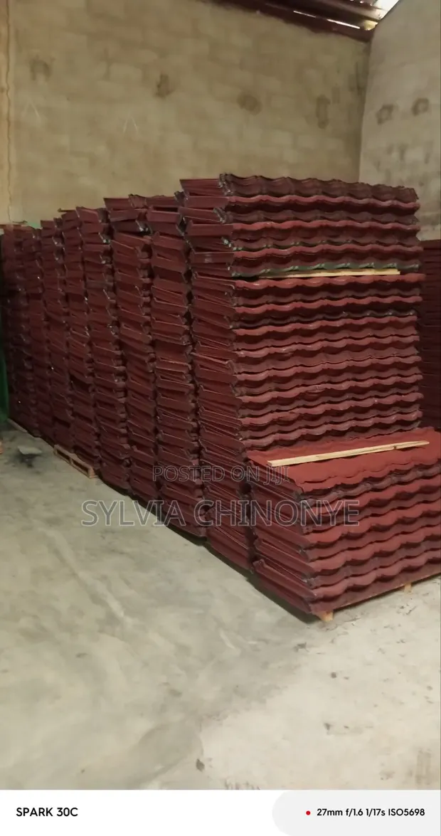 Milano Stone Coated Roofing Sheets - Wine Red (50 Yr Warranty) - 1