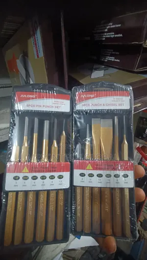 Julong 6-Piece Heavy Duty Punch and Chisel Set