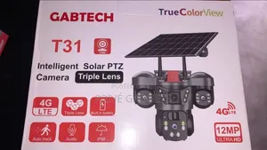 4G Wireless Solar Triple Lens CCTV Camera (V380Pro)