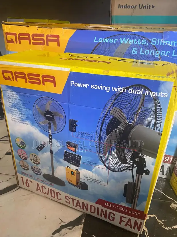 Gasa 16" AC/DC Standing Fan QSF-1603 - 1