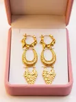 Jewellery by Adasa Steel Earrings Set - 4