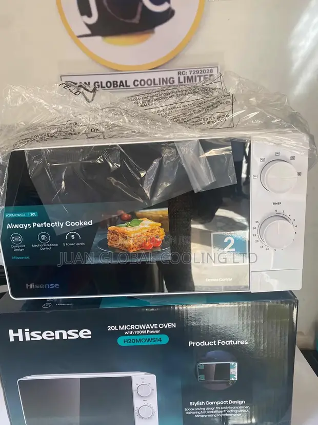 Hisense 20L Microwave Oven (H2OMOWS14) 700W - 1
